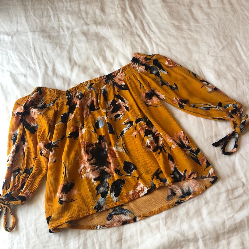 Off the shoulder top